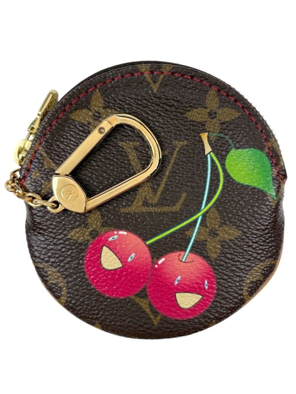 Louis Vuitton Porte Monnaie Long Coin Purse Takashi Murakami Collaboration